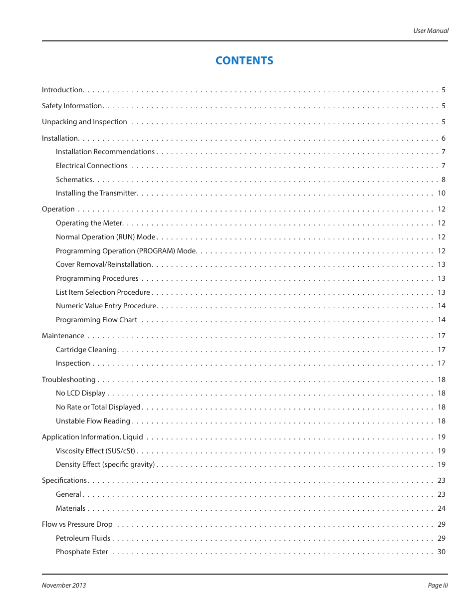 Badger Meter MR Transmitter User Manual | Page 3 / 36