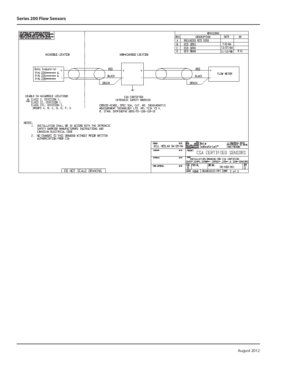 Badger Meter Irrigation Sensors - 1/2 and larger" User Manual | Page 8 / 16