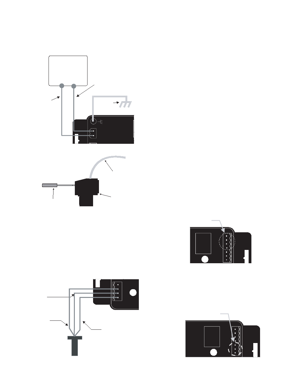 Ac or dc power supply, Red black shield (if applicable) series 200 or sdi, Industrial | Remote reset, Relay | Badger Meter 330 Series Relay Transmitter User Manual | Page 3 / 8