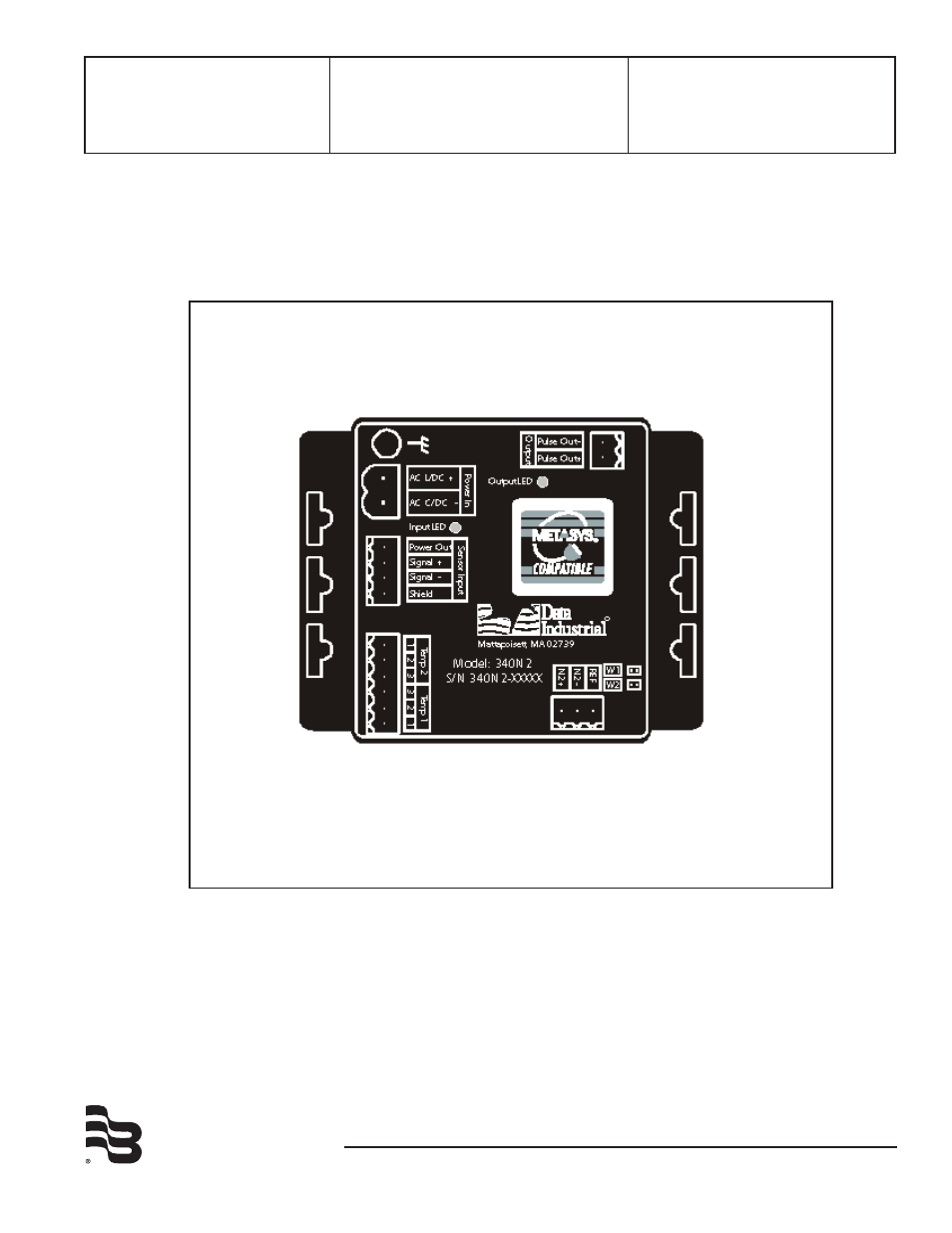 Badger Meter 340N2 Series Metasys Btu Transmitter User Manual | 12 pages