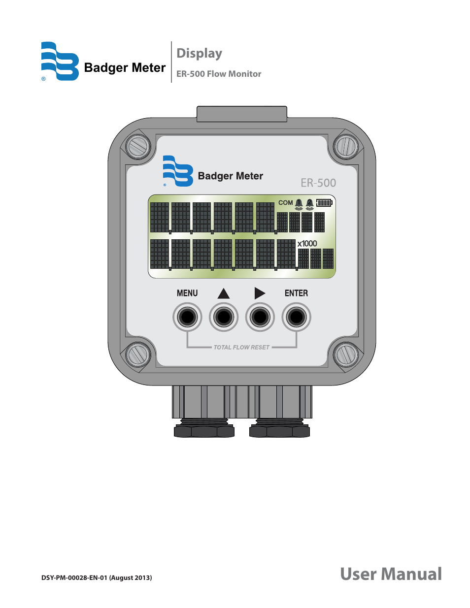 Badger Meter Model IOG User Manual | 40 pages