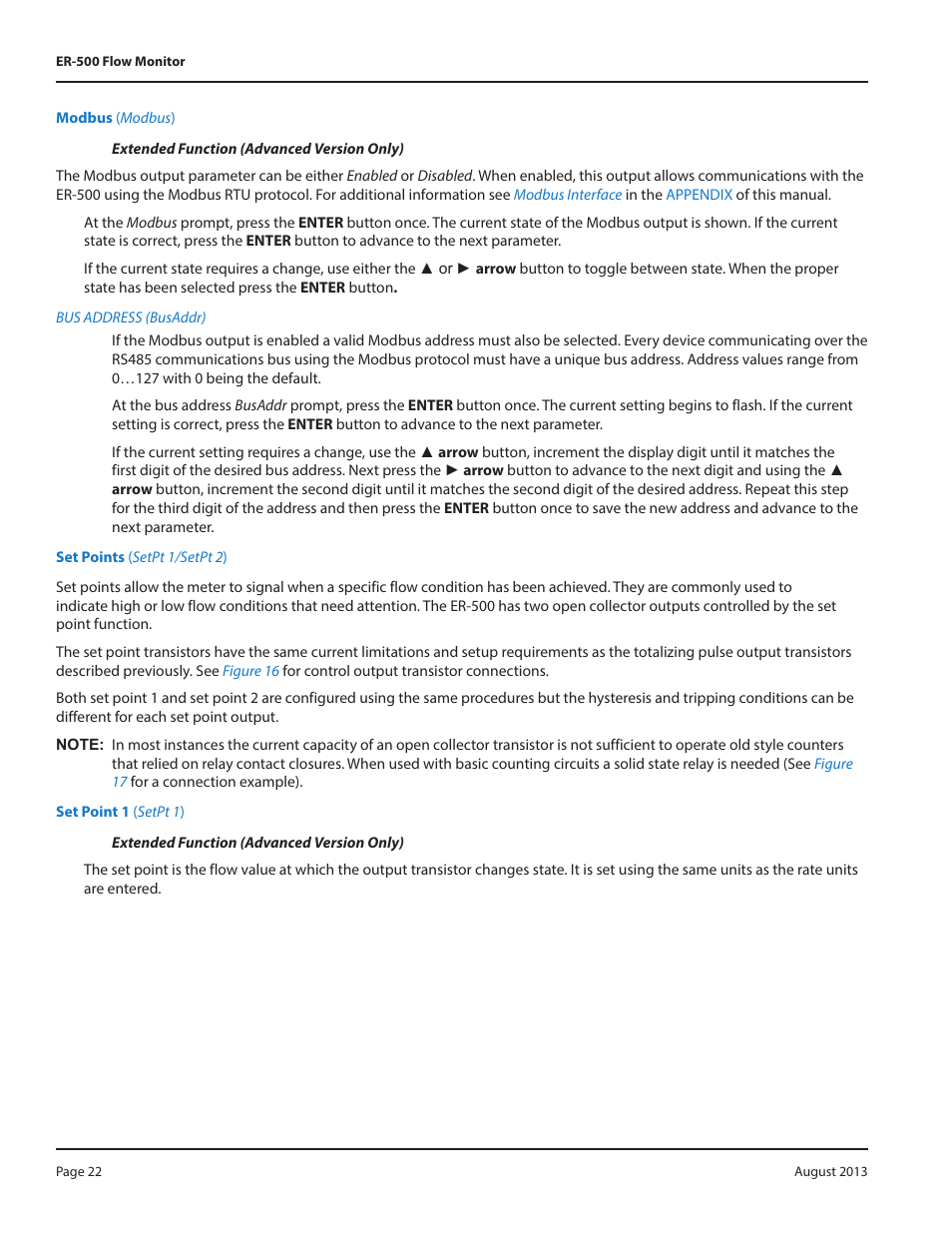 Badger Meter Model IOG User Manual | Page 22 / 40