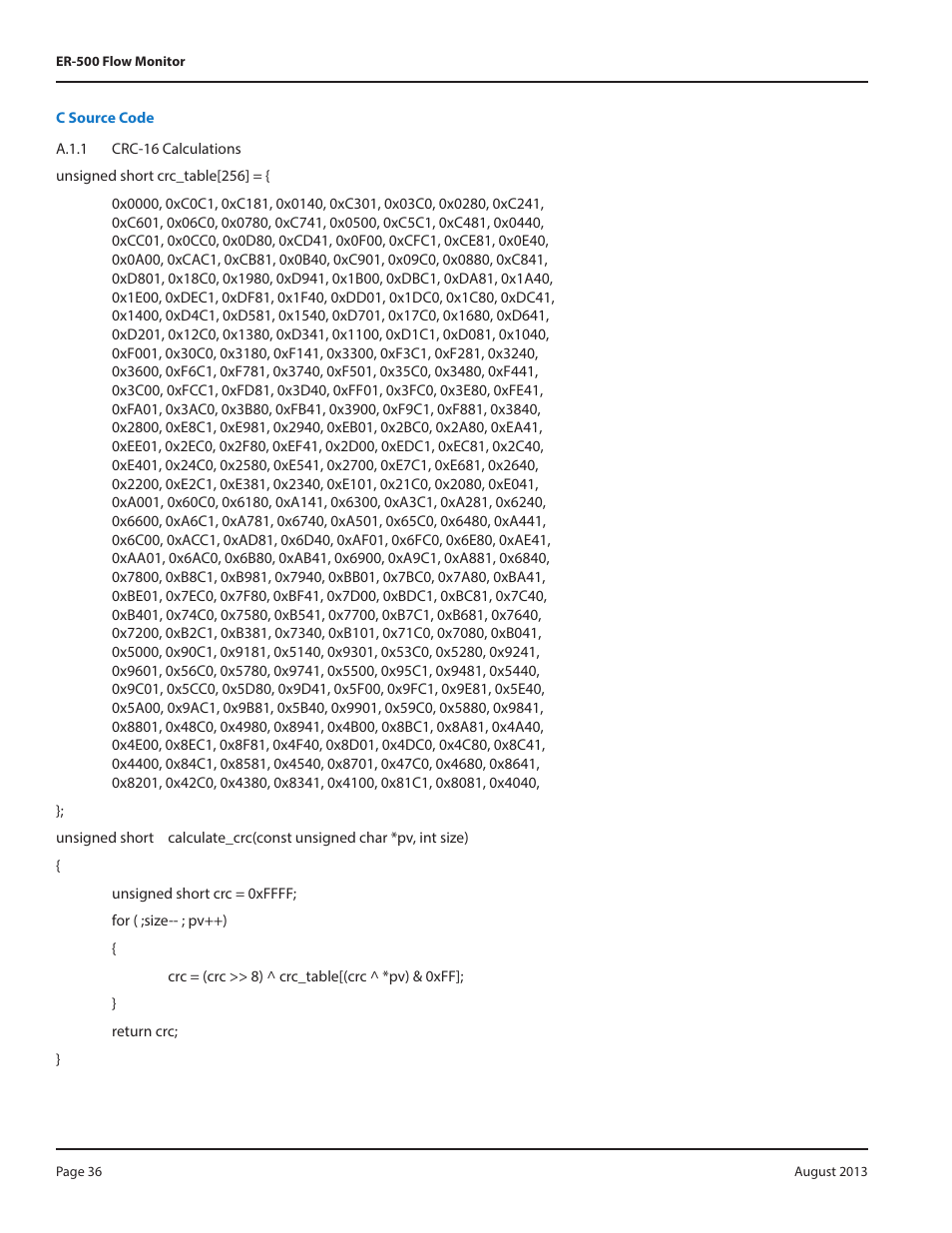 Badger Meter Model IOG User Manual | Page 36 / 40