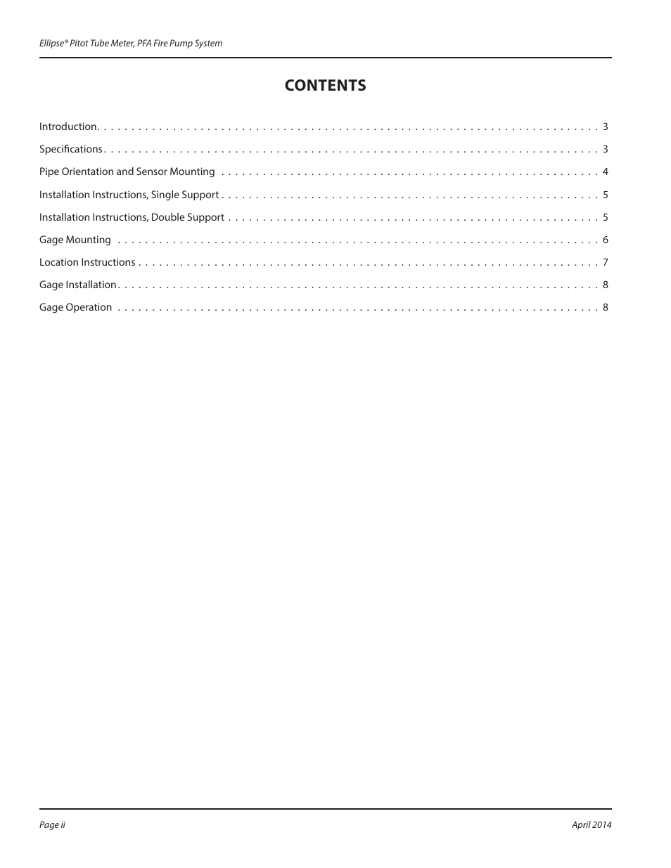 Badger Meter Ellipse Model PFA User Manual | Page 2 / 8