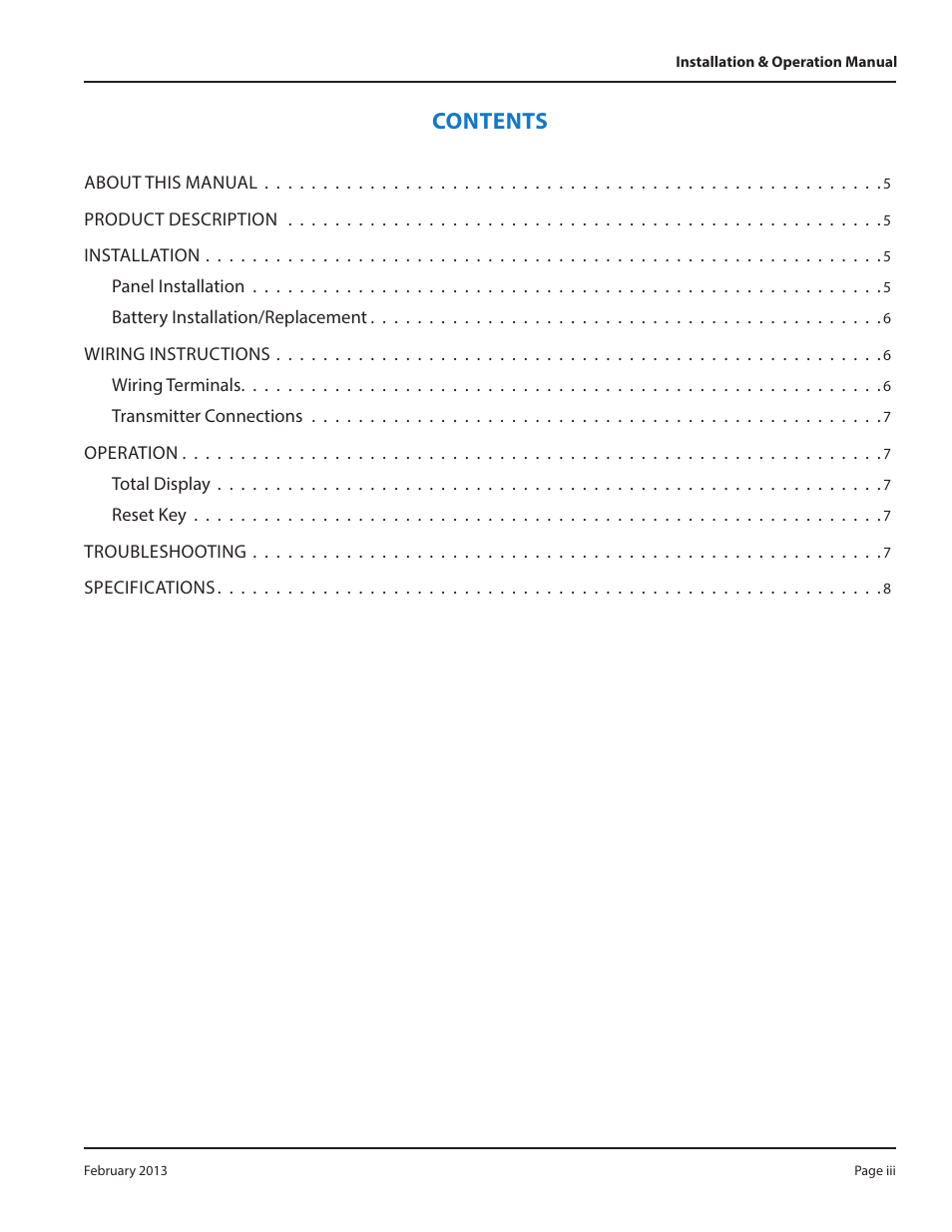 Badger Meter Registers User Manual | Page 3 / 8