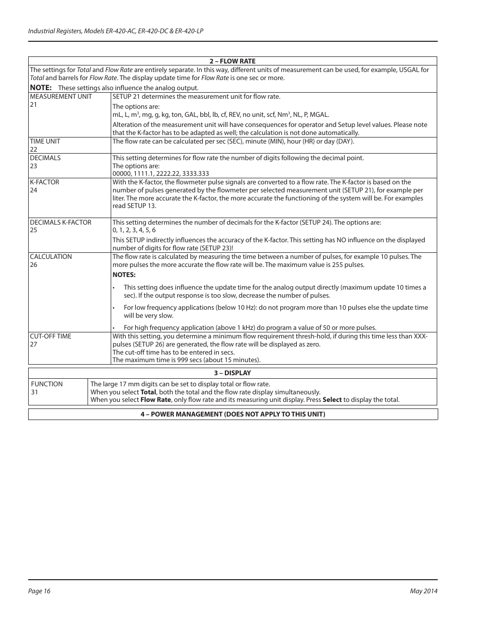 Badger Meter Registers User Manual | Page 16 / 40