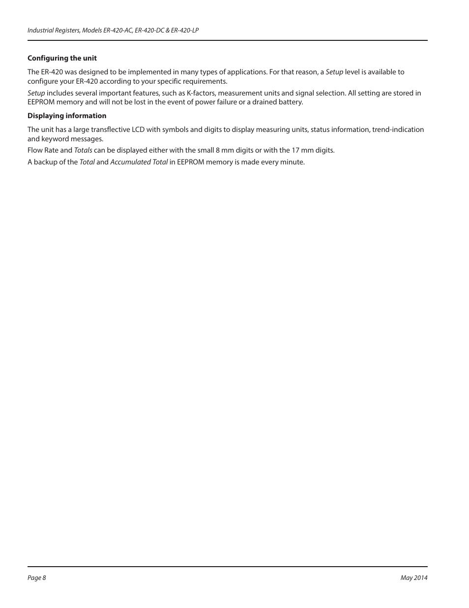 Badger Meter Registers User Manual | Page 8 / 40