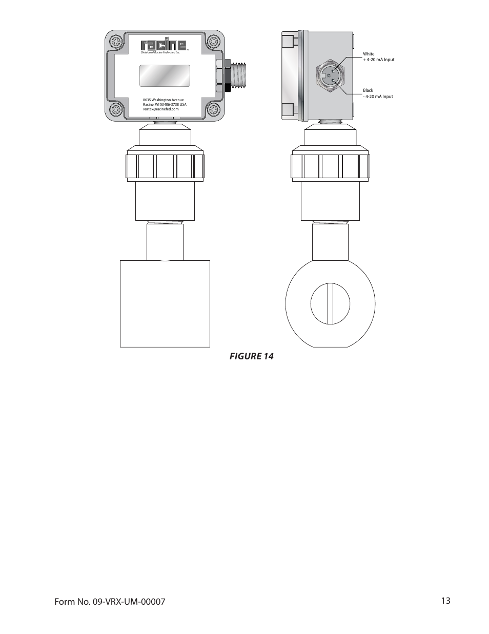 Figure 14 | Badger Meter Vortex Meters User Manual | Page 15 / 31