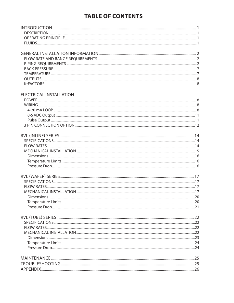 Badger Meter Vortex Meters User Manual | Page 2 / 31