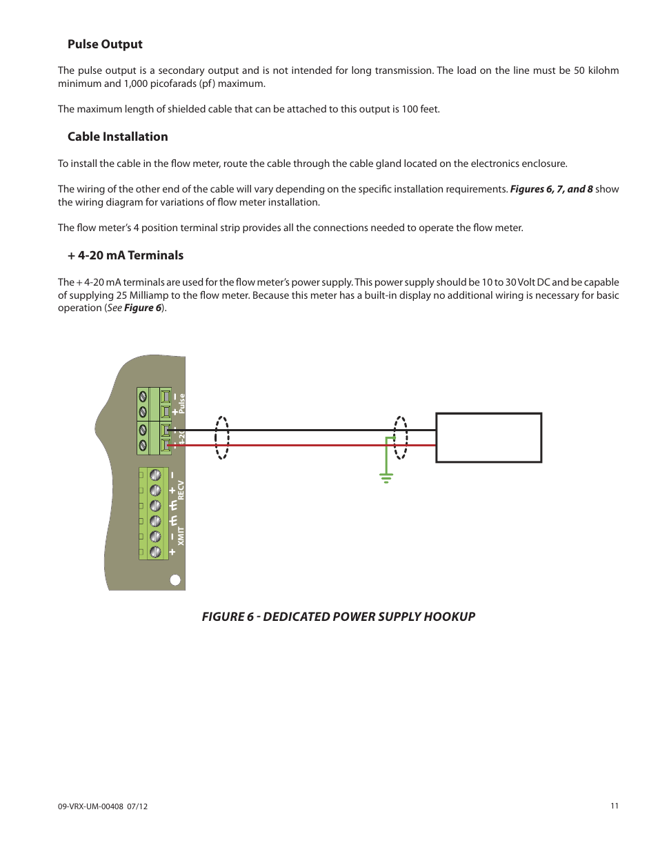 Badger Meter Vortex Meters User Manual | Page 11 / 32