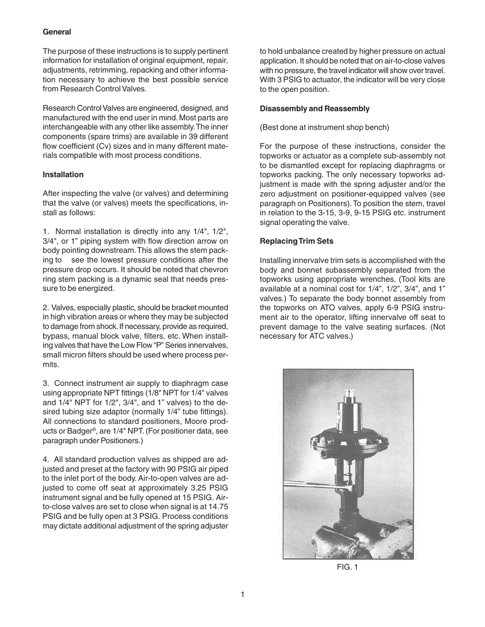 Badger Meter Research Control Valve User Manual | Page 3 / 16