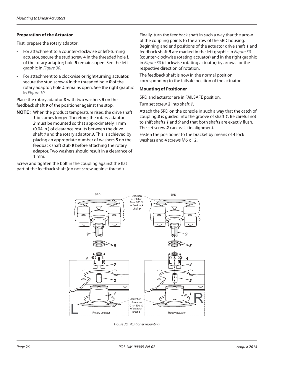 Badger Meter SRD/SRI Valve Positioners User Manual | Page 26 / 72