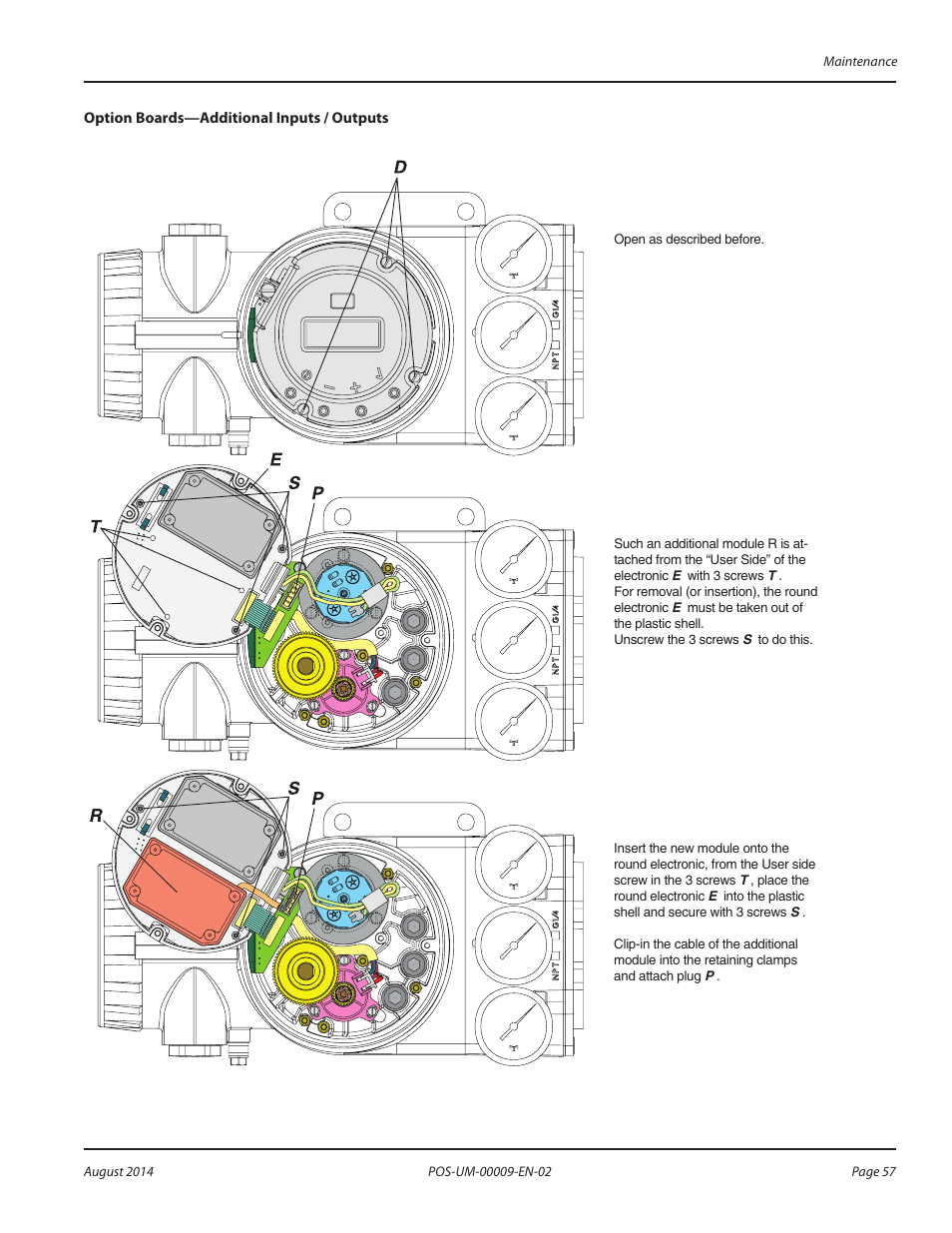 Badger Meter SRD/SRI Valve Positioners User Manual | Page 57 / 72