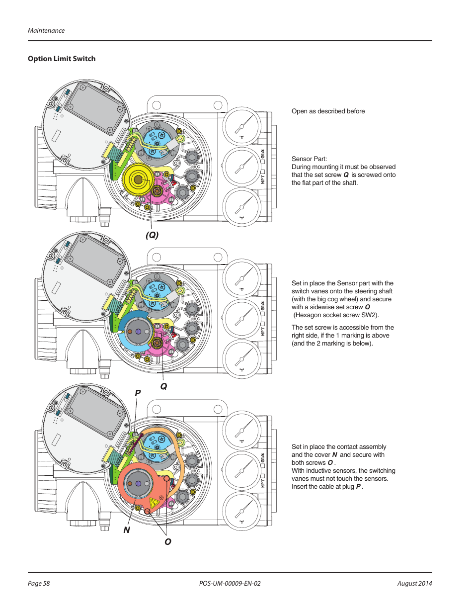 Badger Meter SRD/SRI Valve Positioners User Manual | Page 58 / 72