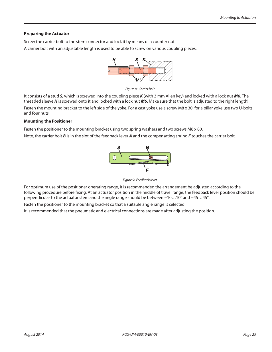 Badger Meter SRD/SRI Valve Positioners User Manual | Page 25 / 84