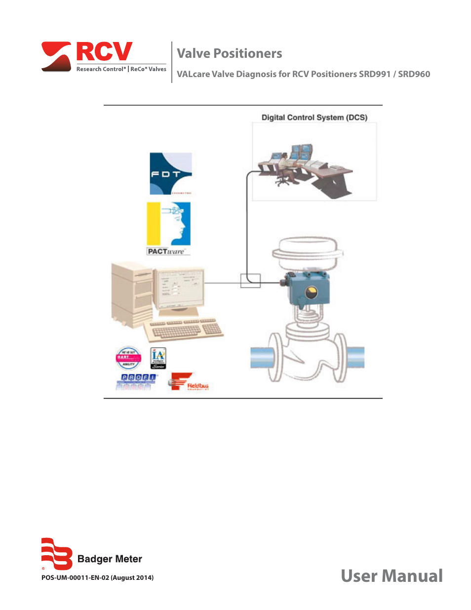 Badger Meter SRD/SRI Valve Positioners User Manual | 100 pages