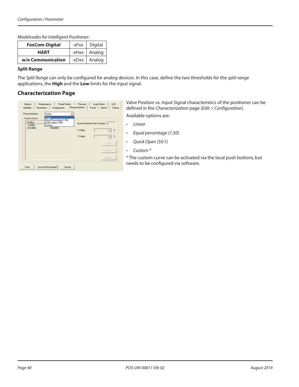 Badger Meter SRD/SRI Valve Positioners User Manual | Page 40 / 100