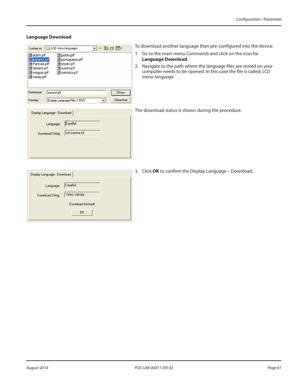 Badger Meter SRD/SRI Valve Positioners User Manual | Page 61 / 100