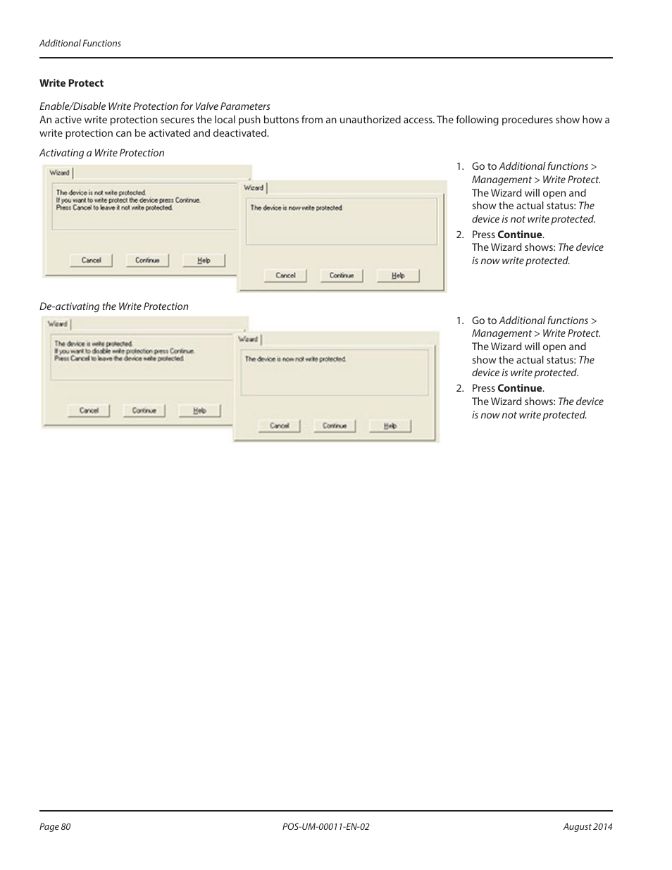 Badger Meter SRD/SRI Valve Positioners User Manual | Page 80 / 100