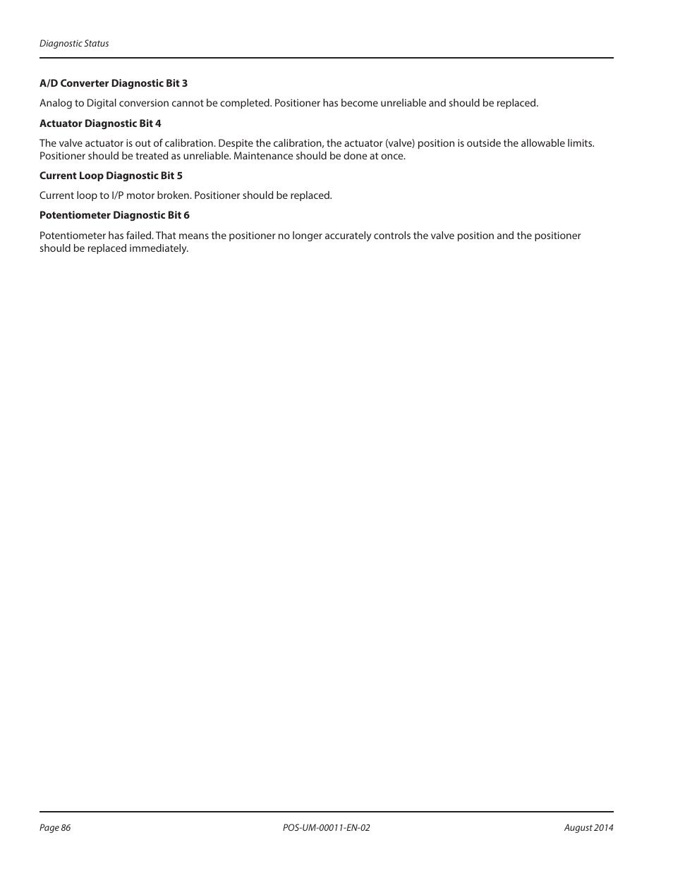 Badger Meter SRD/SRI Valve Positioners User Manual | Page 86 / 100