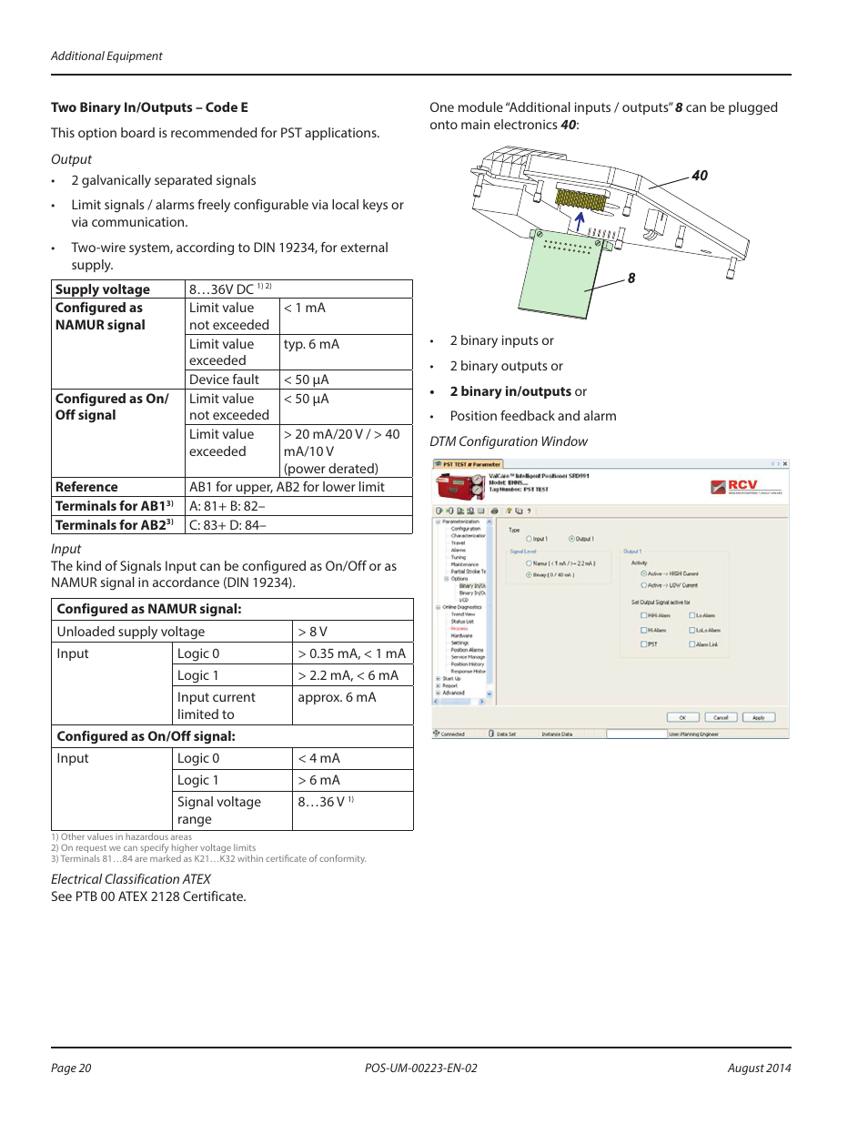 Badger Meter SRD/SRI Valve Positioners User Manual | Page 20 / 40