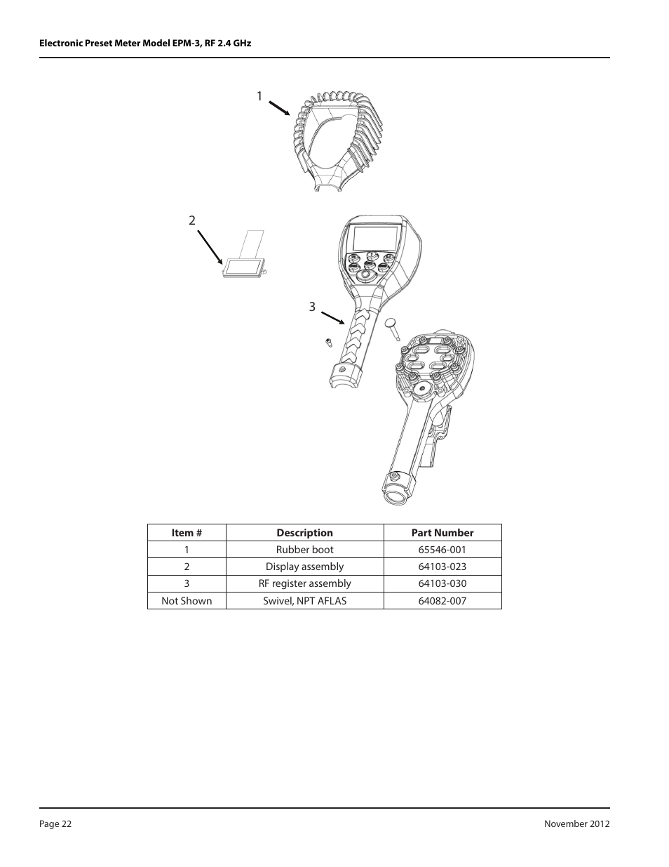 Badger Meter Fluid Management System User Manual | Page 22 / 28