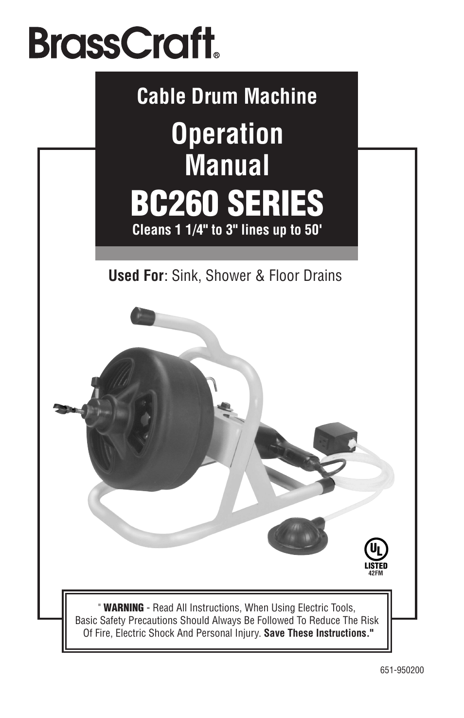 BrassCraft 20 Series User Manual | 6 pages