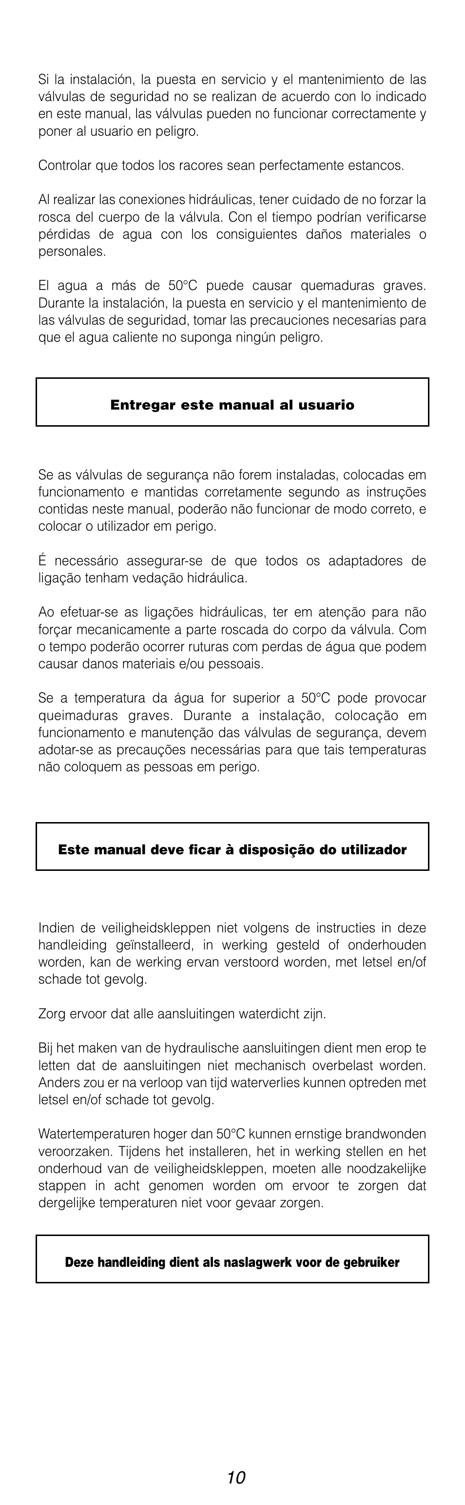 Caleffi 514 User Manual | Page 10 / 10