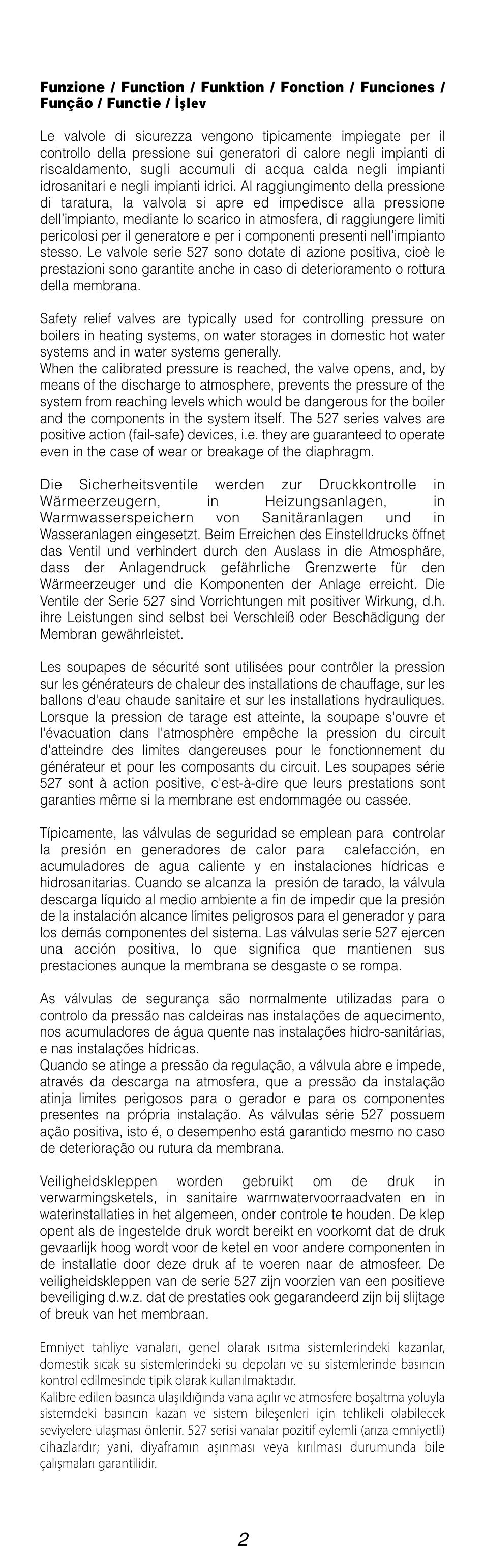 Caleffi 514 User Manual | Page 2 / 10