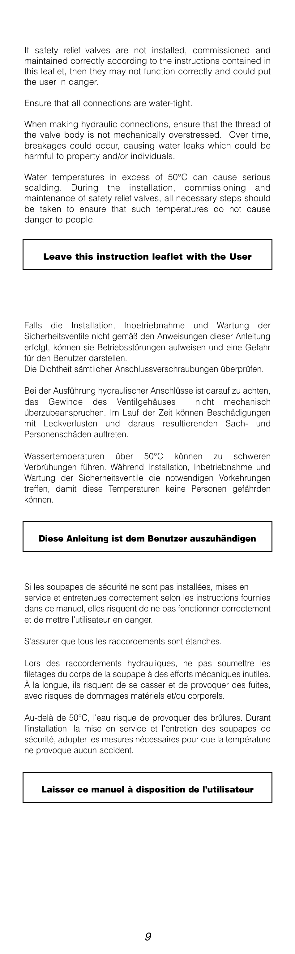 Caleffi 514 User Manual | Page 9 / 10
