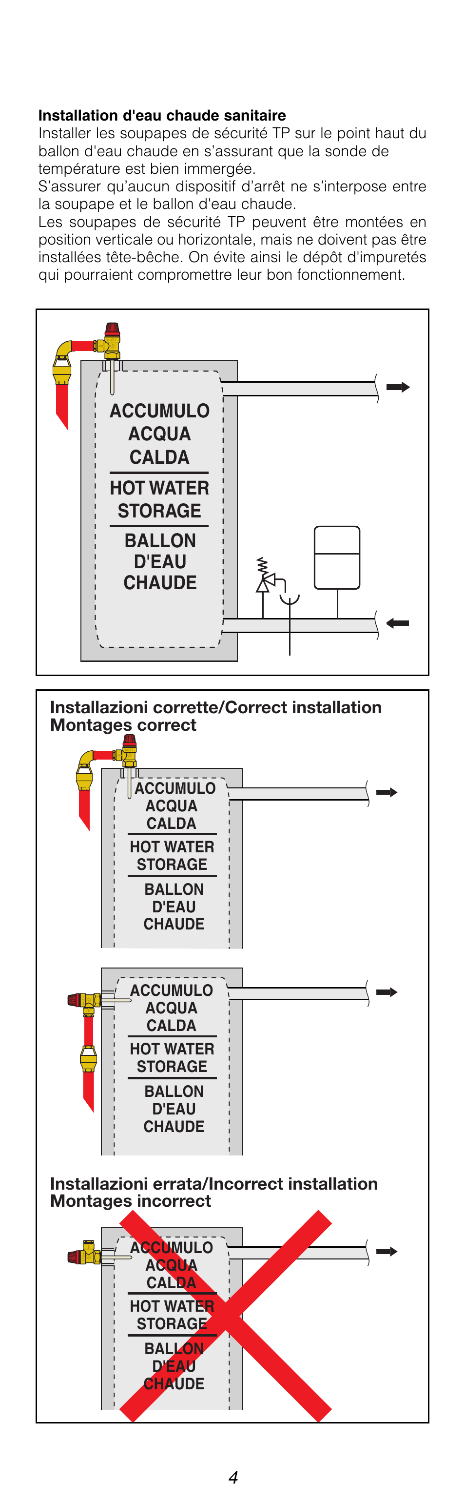 Caleffi 309 User Manual | Page 4 / 8