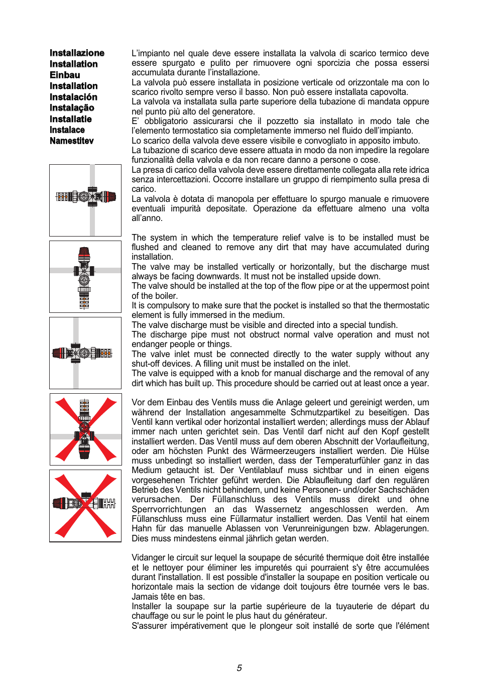 Caleffi 544 User Manual | Page 5 / 10
