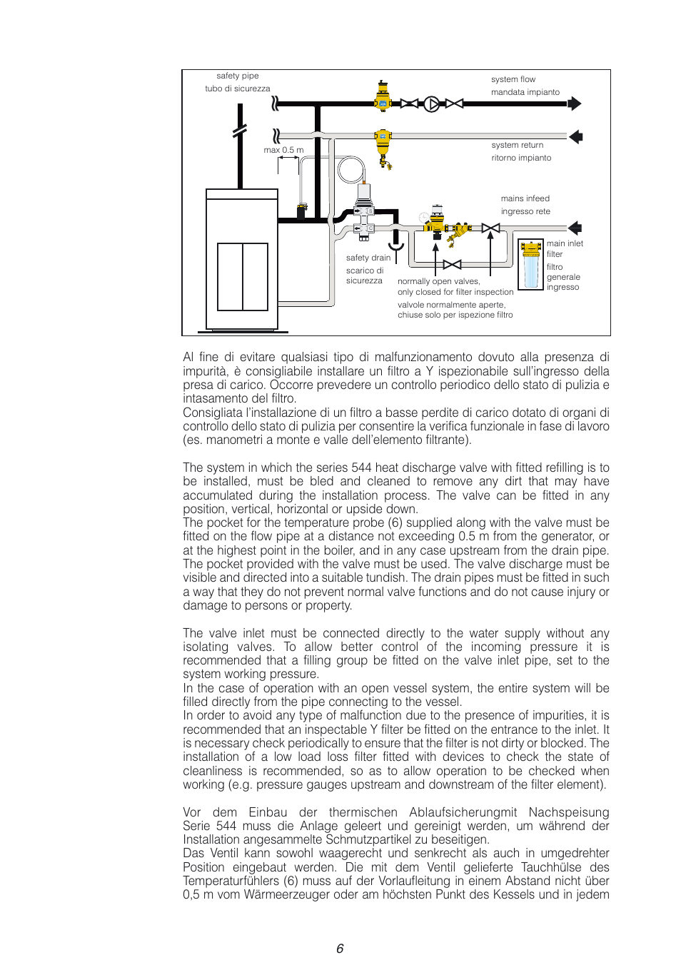 Caleffi 544 User Manual | Page 6 / 16