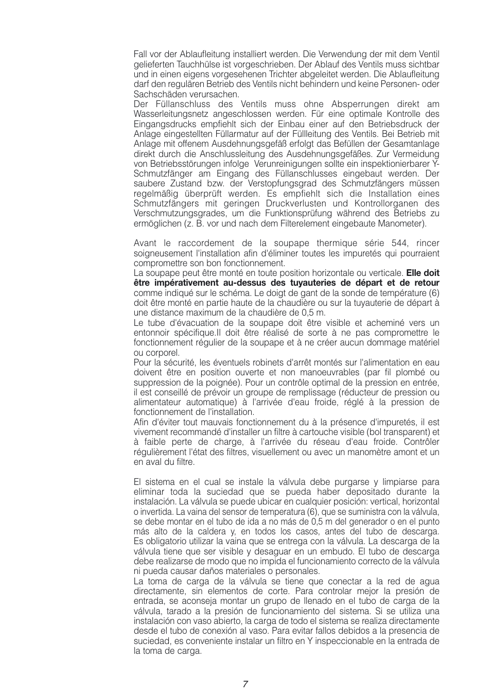Caleffi 544 User Manual | Page 7 / 16