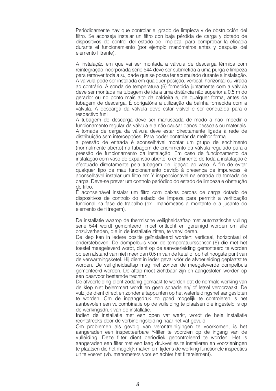 Caleffi 544 User Manual | Page 8 / 16