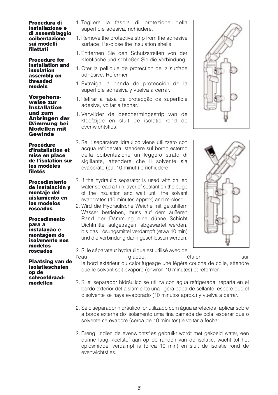 Caleffi 548 User Manual | Page 6 / 10