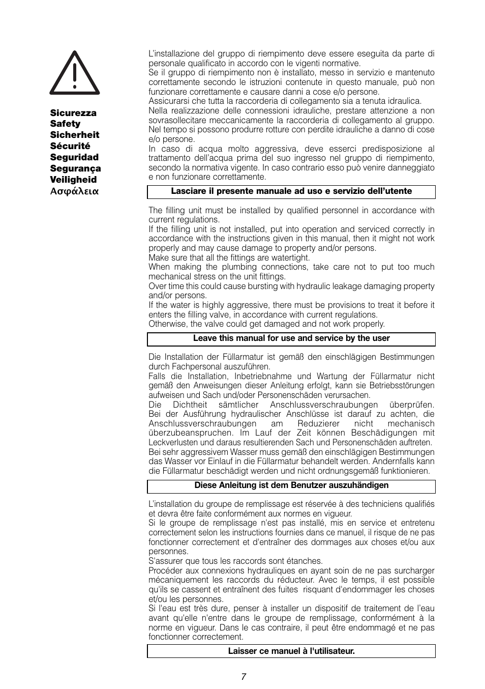 Caleffi 553 User Manual | Page 7 / 8