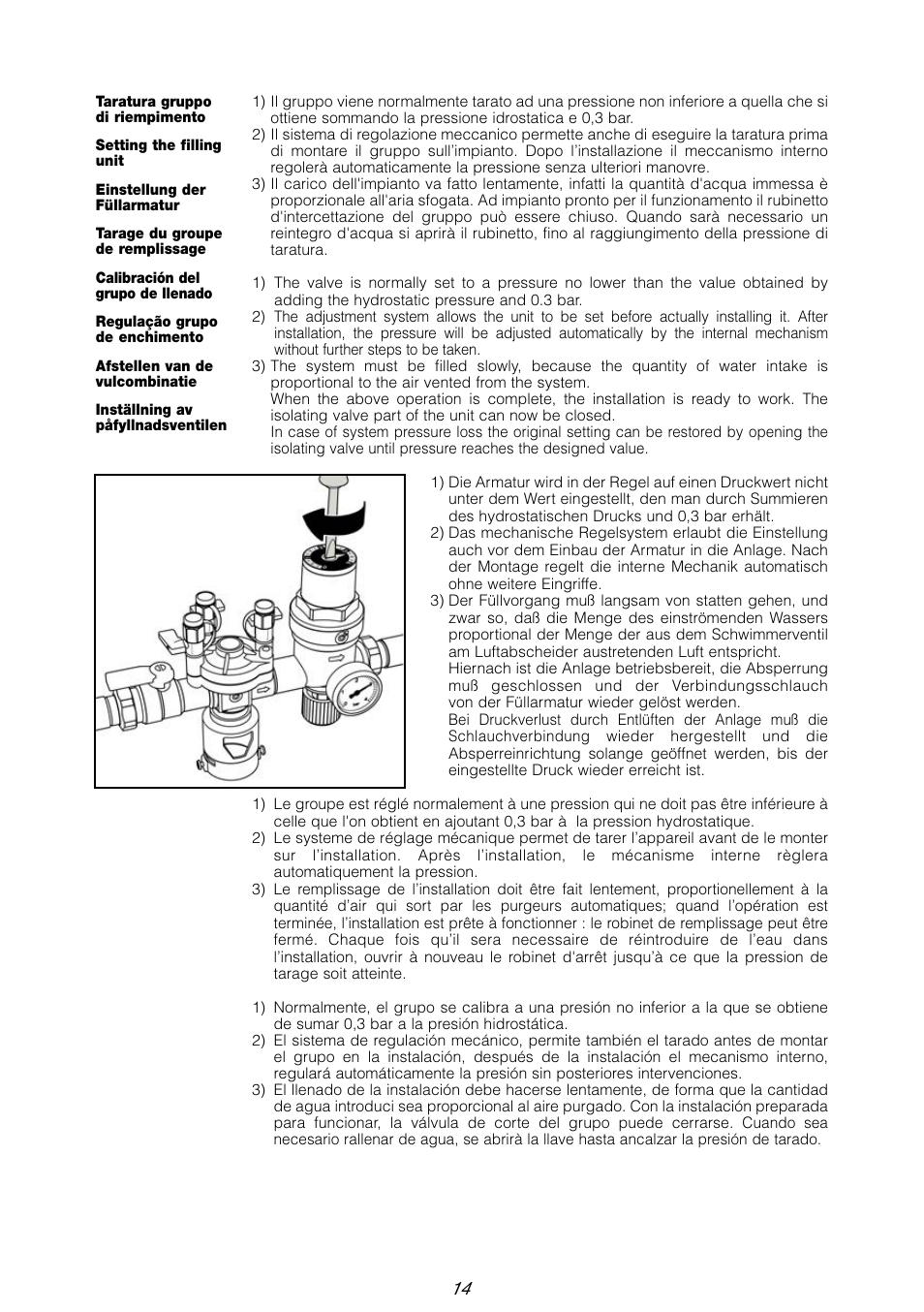 Caleffi 574 User Manual | Page 14 / 20