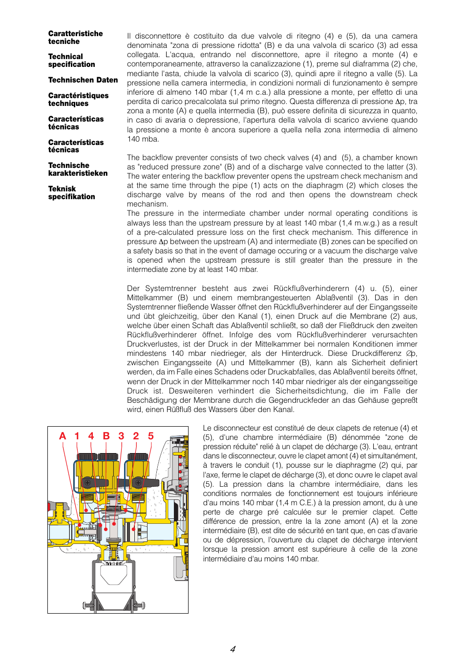 Caleffi 574 User Manual | Page 4 / 20