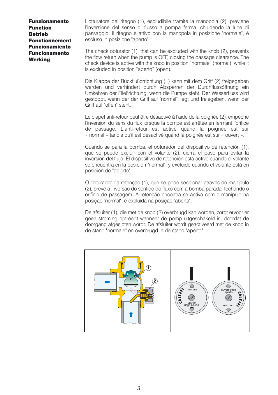 Caleffi 510 User Manual | Page 3 / 6