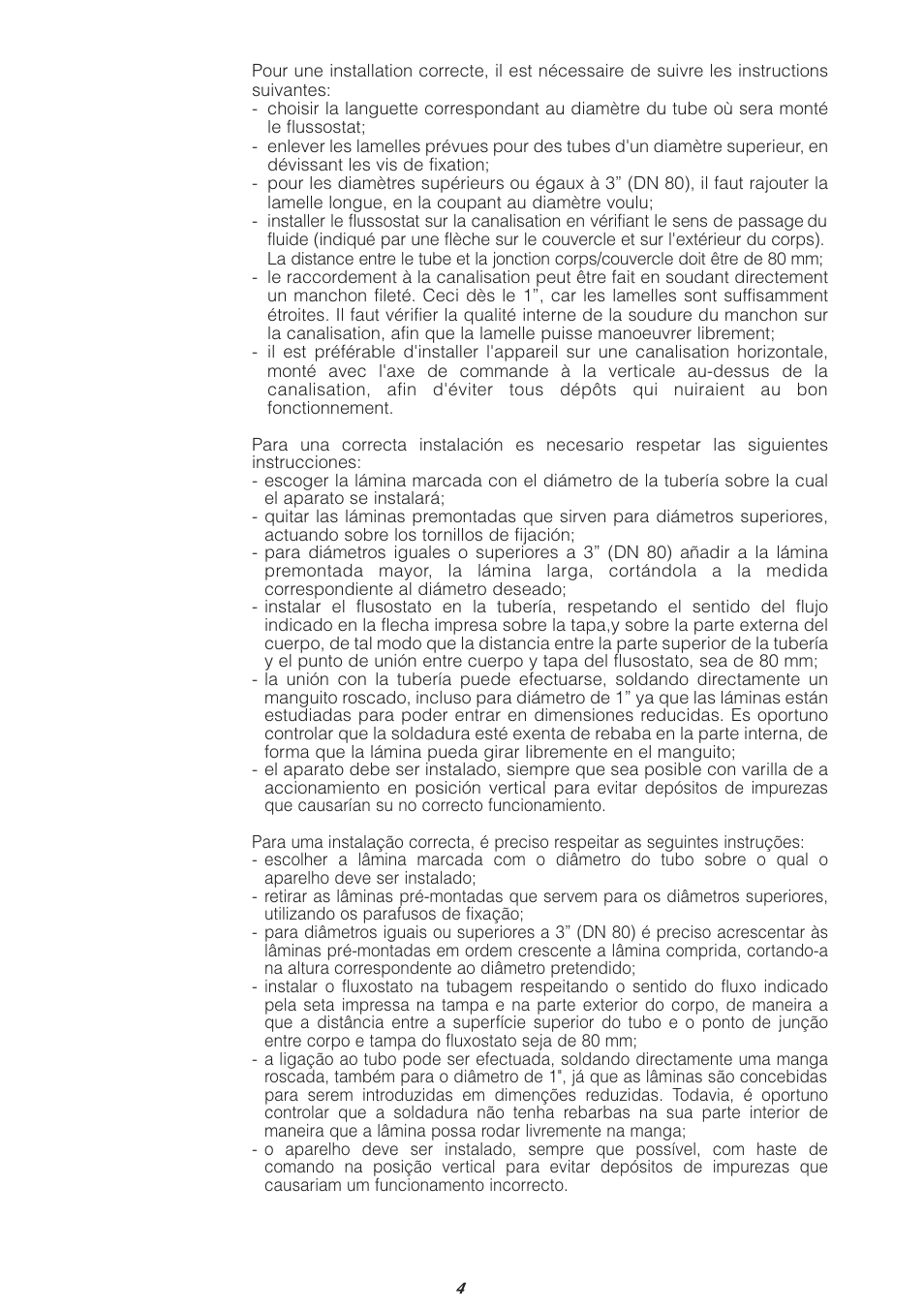 Caleffi 626 User Manual | Page 4 / 12