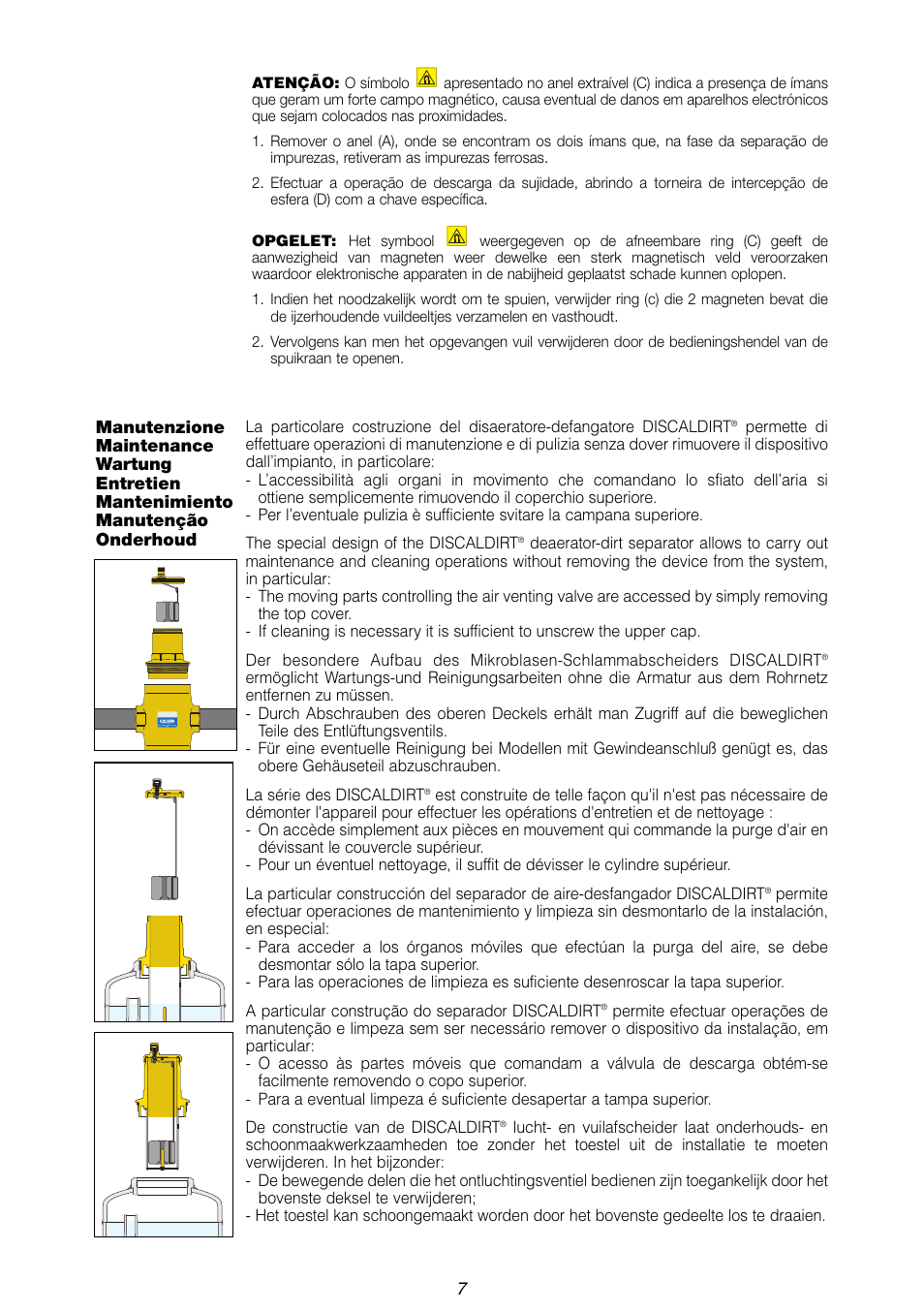 Caleffi 546 User Manual | Page 7 / 12