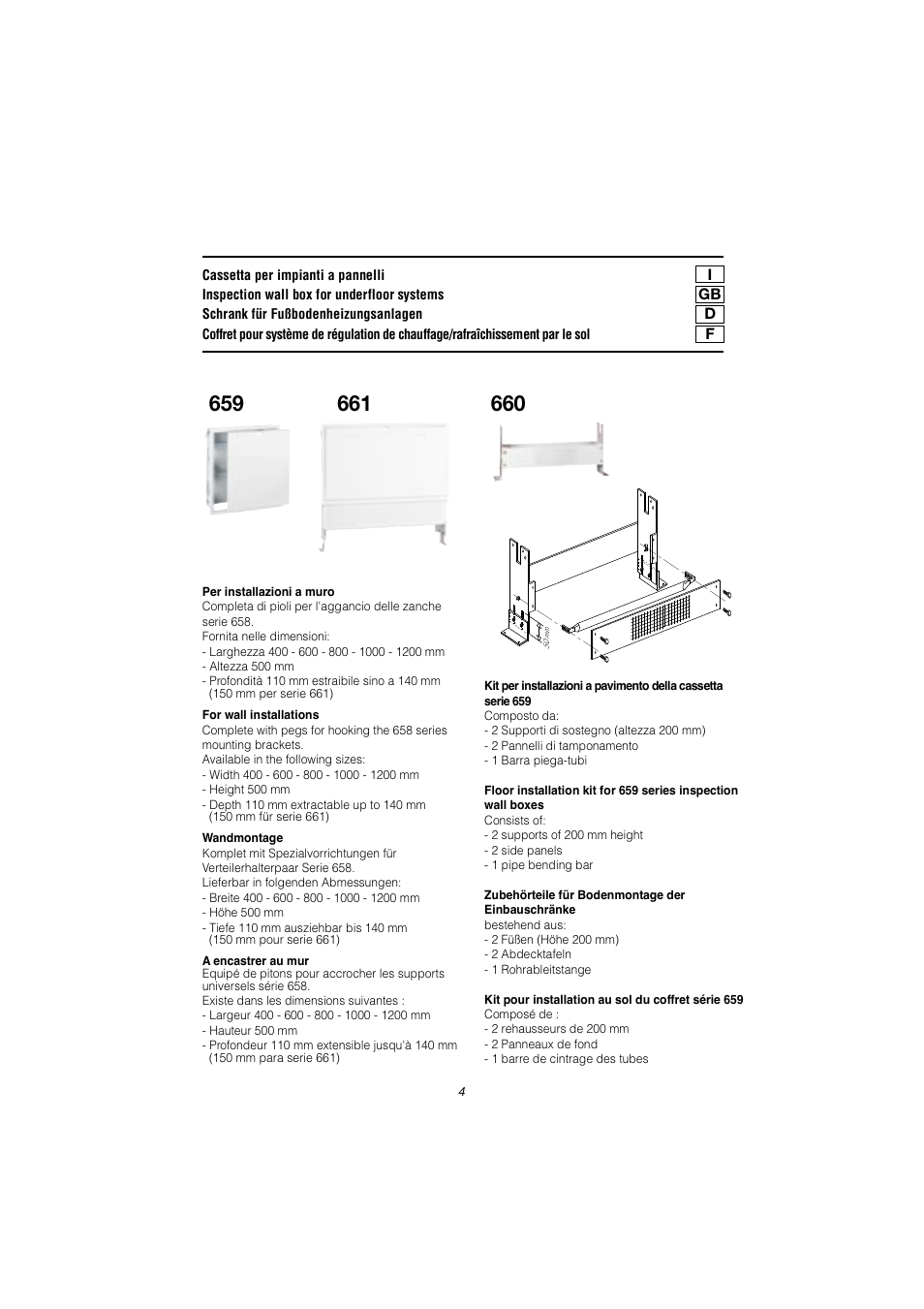 Caleffi 658 User Manual | Page 4 / 6