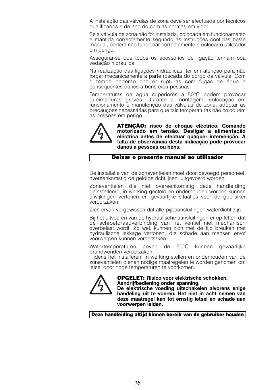 Caleffi 6489 User Manual | Page 16 / 16