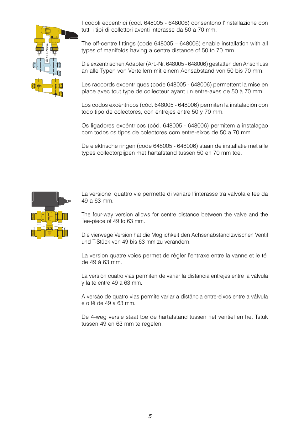 Caleffi 6489 User Manual | Page 5 / 16