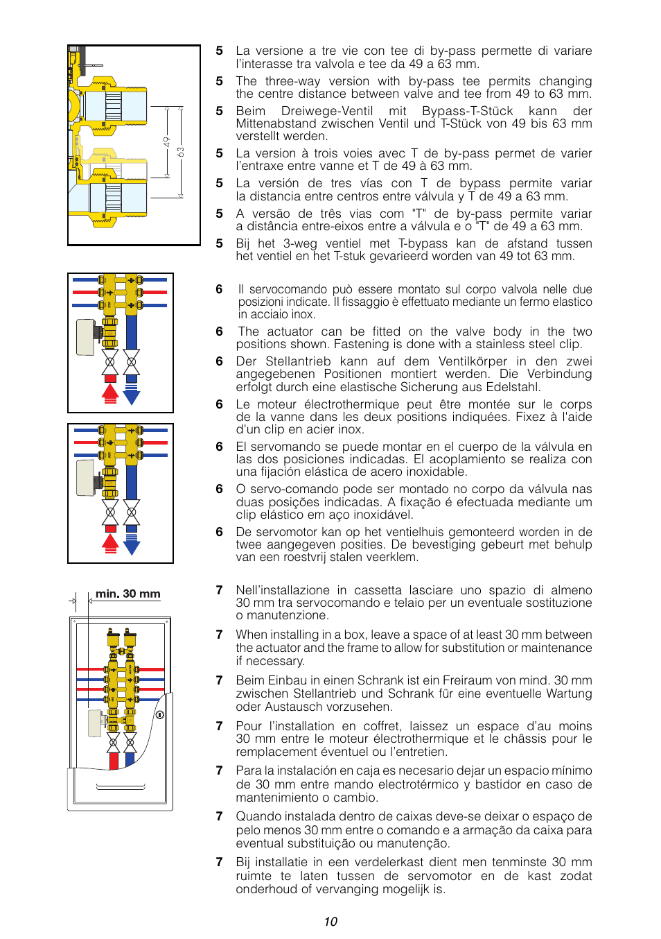 Caleffi 6443 User Manual | Page 10 / 24