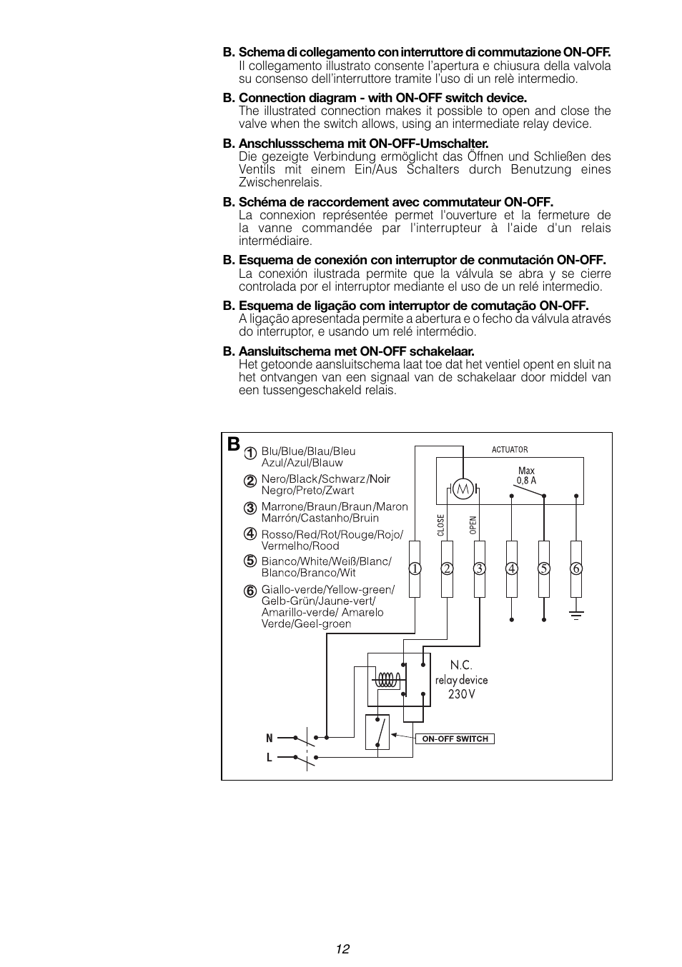 Caleffi 6443 User Manual | Page 12 / 24