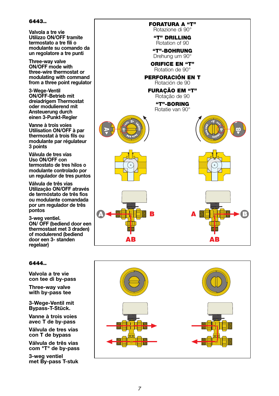 Caleffi 6443 User Manual | Page 7 / 24