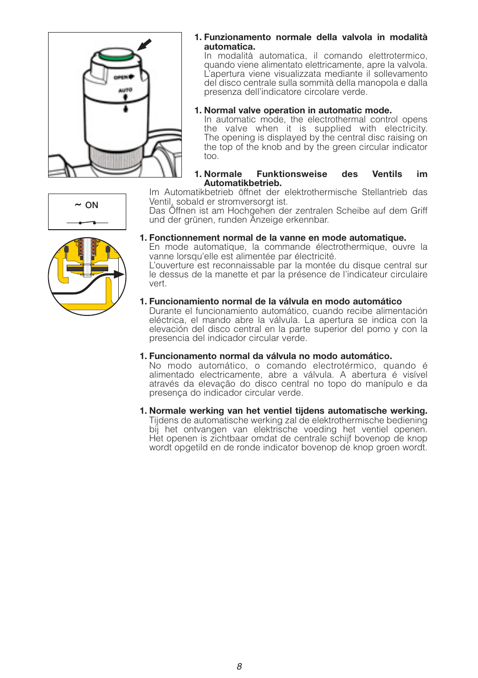 Caleffi 6563 User Manual | Page 8 / 12