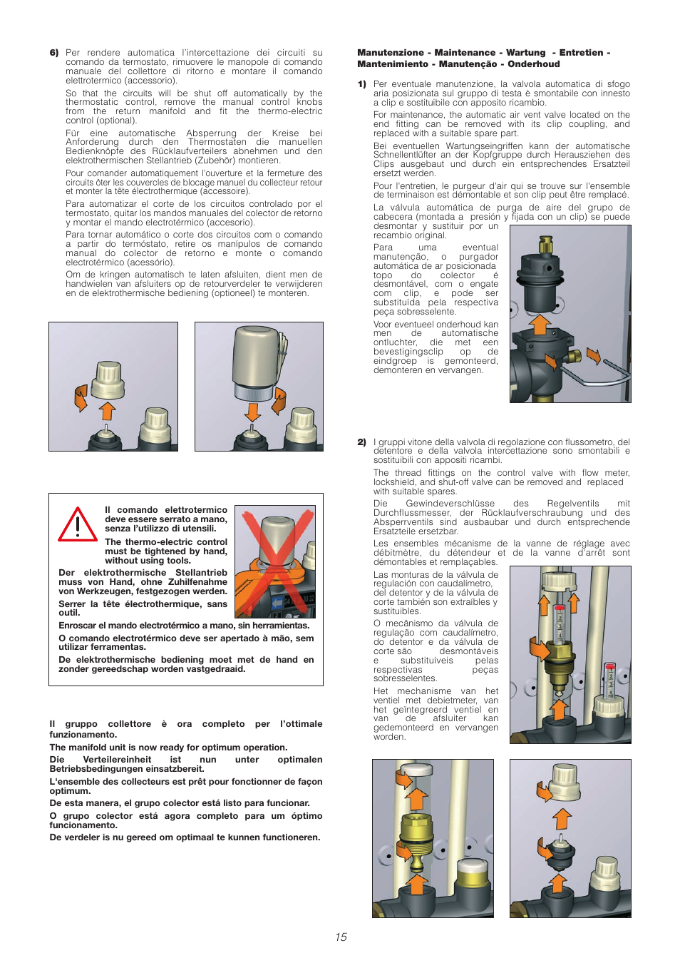 Caleffi 671 User Manual | Page 15 / 16